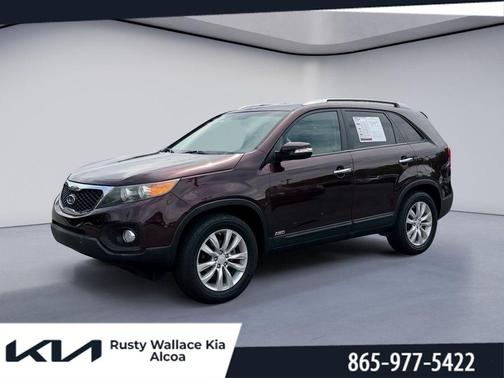 Dark Cherry 2011 Kia Sorento EX