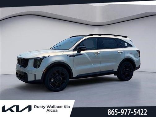 Ivory Silver 2026 Kia Sorento SX