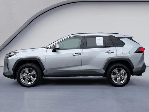 Silver Sky Metallic 2025 Toyota RAV4 Hybrid XLE