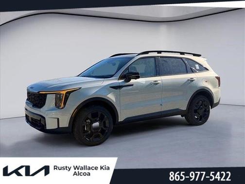 Ivory Silver 2026 Kia Sorento SX
