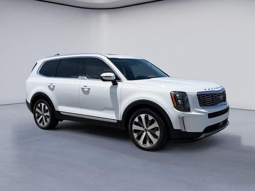 Glacial White Pearl 2021 Kia Telluride EX