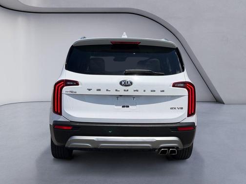 Glacial White Pearl 2021 Kia Telluride EX