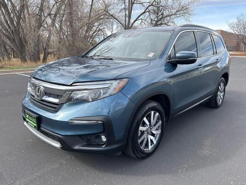 Blue 2019 Honda Pilot EX-L