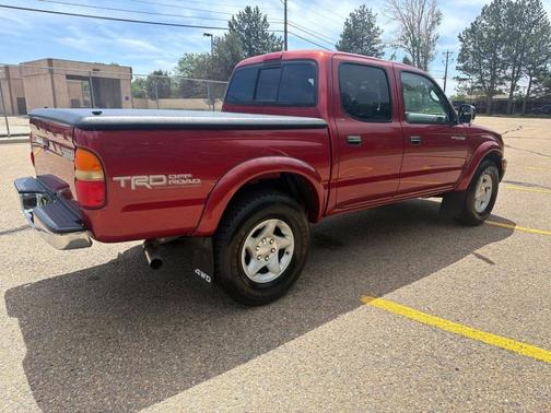 Red 2003 Toyota Tacoma Double Cab