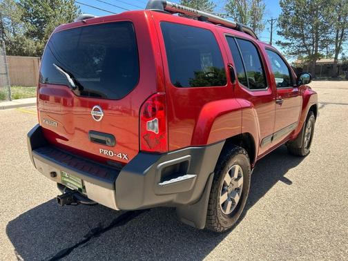Lava Red 2012 Nissan Xterra Pro-4X