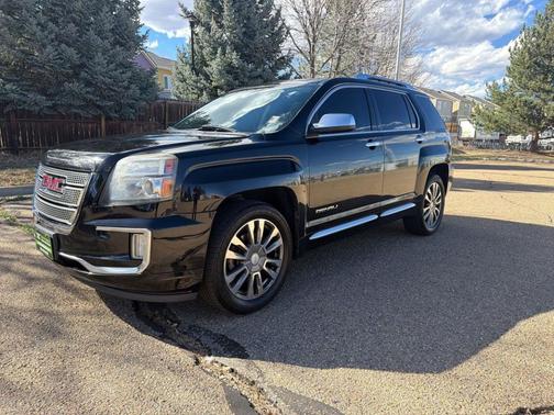 Black 2017 GMC Terrain Denali