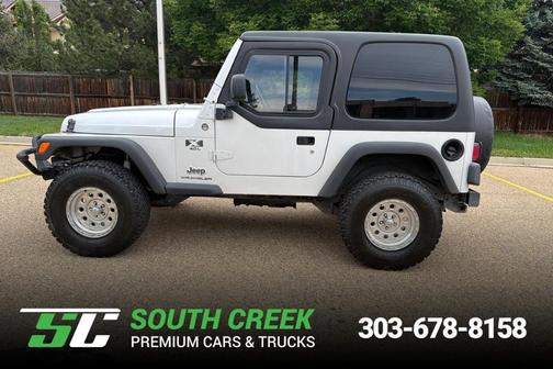 Silver 2006 Jeep Wrangler X