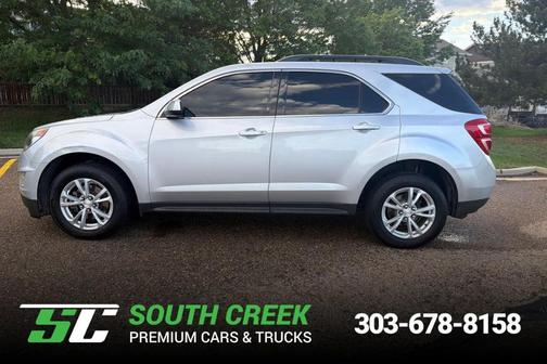 Silver 2016 Chevrolet Equinox LT