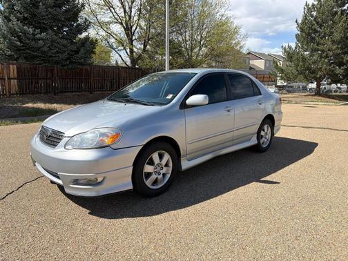 Silver 2008 Toyota Corolla S