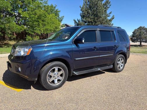 Blue 2009 Honda Pilot Touring