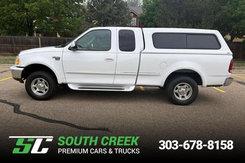 White 1998 Ford F-150 XLT SuperCab