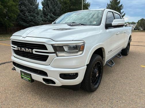 White 2020 RAM 1500 Laramie