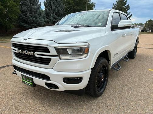 White 2020 RAM 1500 Laramie