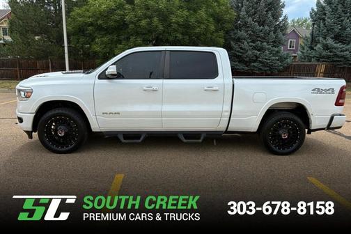 White 2020 RAM 1500 Laramie