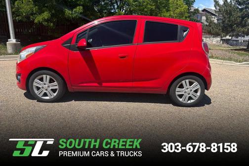 Red 2014 Chevrolet Spark LS