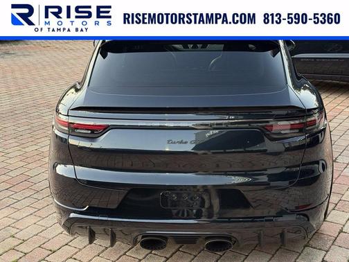 Blue 2023 Porsche Cayenne Turbo GT
