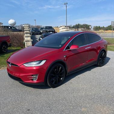 Red Multi-Coat 2020 Tesla Model X Long Range Plus Dual Motor All-Wheel Drive