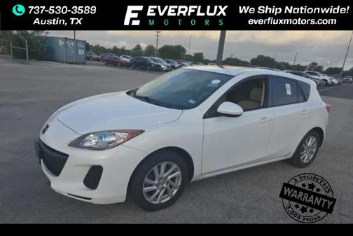 White 2012 Mazda Mazda3 i Touring