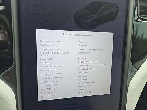 2020 Tesla Model X Long Range Sport Utility 4D