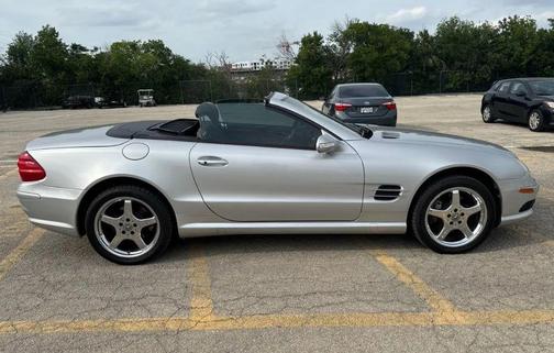 Silver 2003 Mercedes-Benz SL-Class SL 500 Roadster 2D