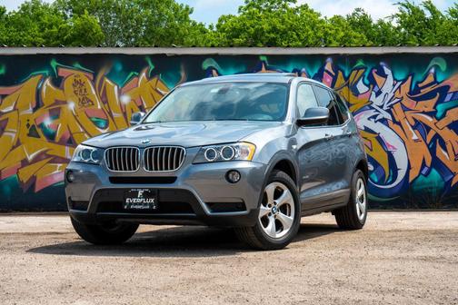 Space Gray Metallic 2012 BMW X3 xDrive28i