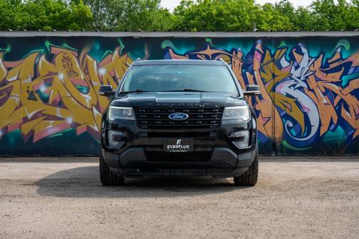 Shadow Black 2017 Ford Explorer sport
