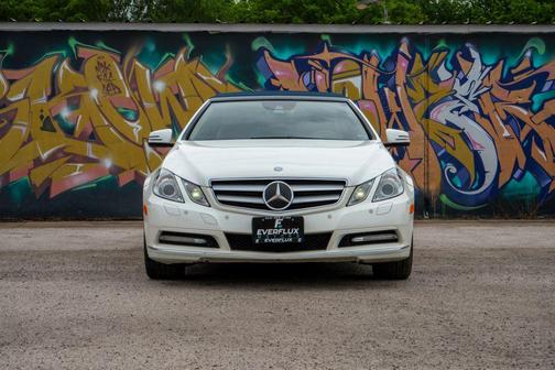 White 2012 Mercedes-Benz E-Class E 350 Convertible 2D
