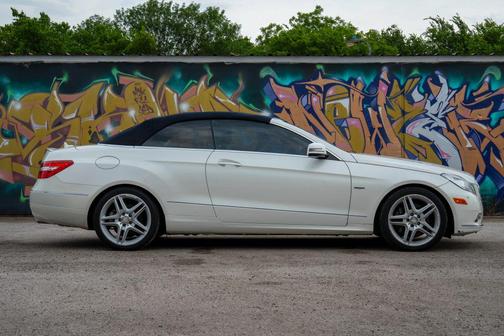 White 2012 Mercedes-Benz E-Class E 350 Convertible 2D