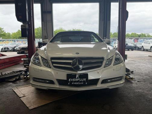 White 2012 Mercedes-Benz E-Class E 350 Convertible 2D