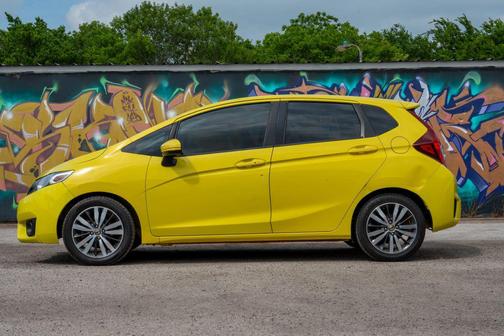 Mystic Yellow Pearl 2015 Honda Fit EX