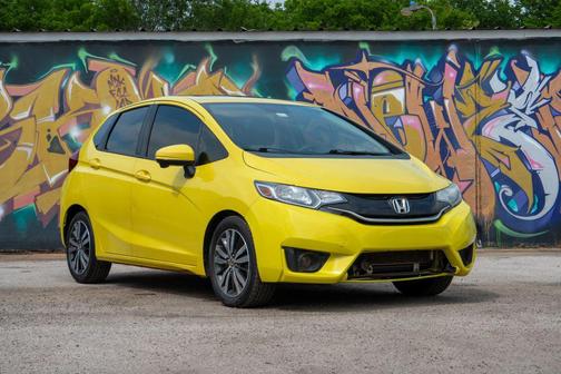 Mystic Yellow Pearl 2015 Honda Fit EX
