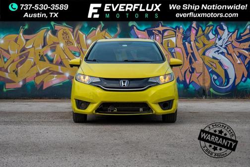 Mystic Yellow Pearl 2015 Honda Fit EX