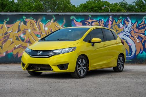 Mystic Yellow Pearl 2015 Honda Fit EX