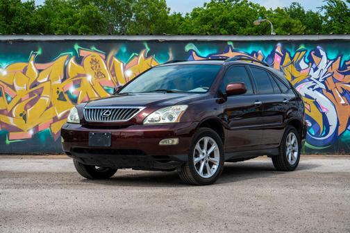 Burgundy 2009 Lexus RX 350 Base