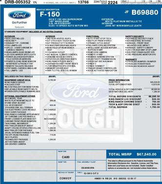 2018 Ford F-150 King Ranch