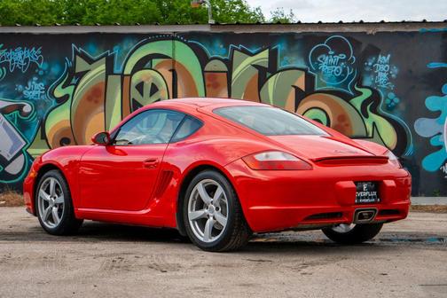 Red 2008 Porsche Cayman Coupe 2D