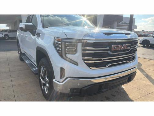 Glacier White 2026 GMC Sierra 1500 SLT