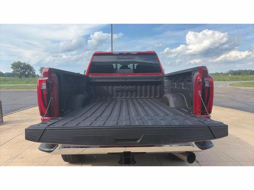 Volcanic Red 2025 GMC Sierra 2500 SLT