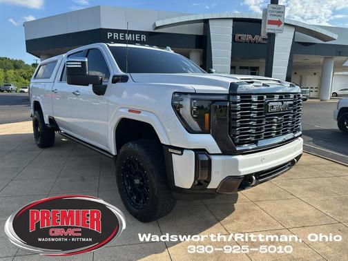 White Frost Tricoat 2024 GMC Sierra 2500 Denali Ultimate