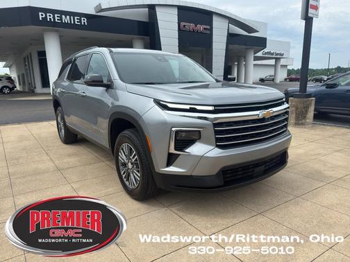 Sterling Gray Metallic 2026 Chevrolet Traverse LT