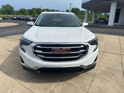 White Frost Tricoat 2021 GMC Terrain SLT