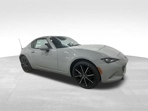 Aero Gray 2025 Mazda MX-5 Miata RF Grand Touring