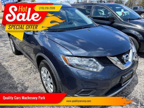 Arctic Blue Metallic 2016 Nissan Rogue S