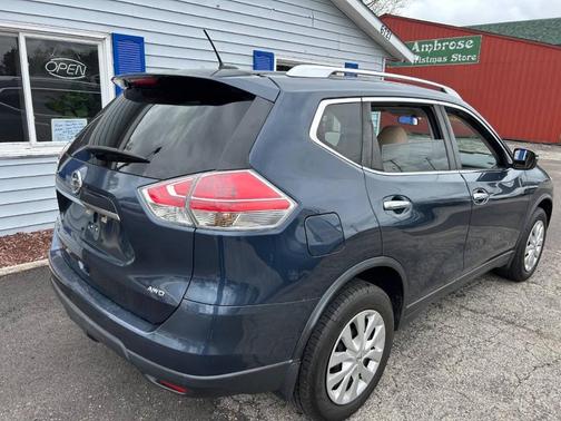 Arctic Blue Metallic 2016 Nissan Rogue S