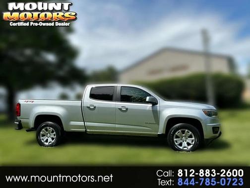 Silver 2019 Chevrolet Colorado LT