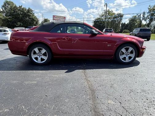 Burgundy 2007 Ford Mustang GT