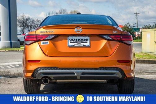 Orange 2023 Nissan Sentra SR