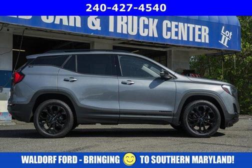 Satin Steel Metallic 2021 GMC Terrain SLT