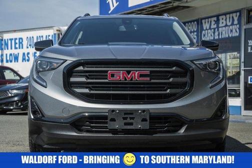 Satin Steel Metallic 2021 GMC Terrain SLT