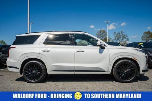 Hyper White 2024 Hyundai PALISADE Calligraphy Night Edition